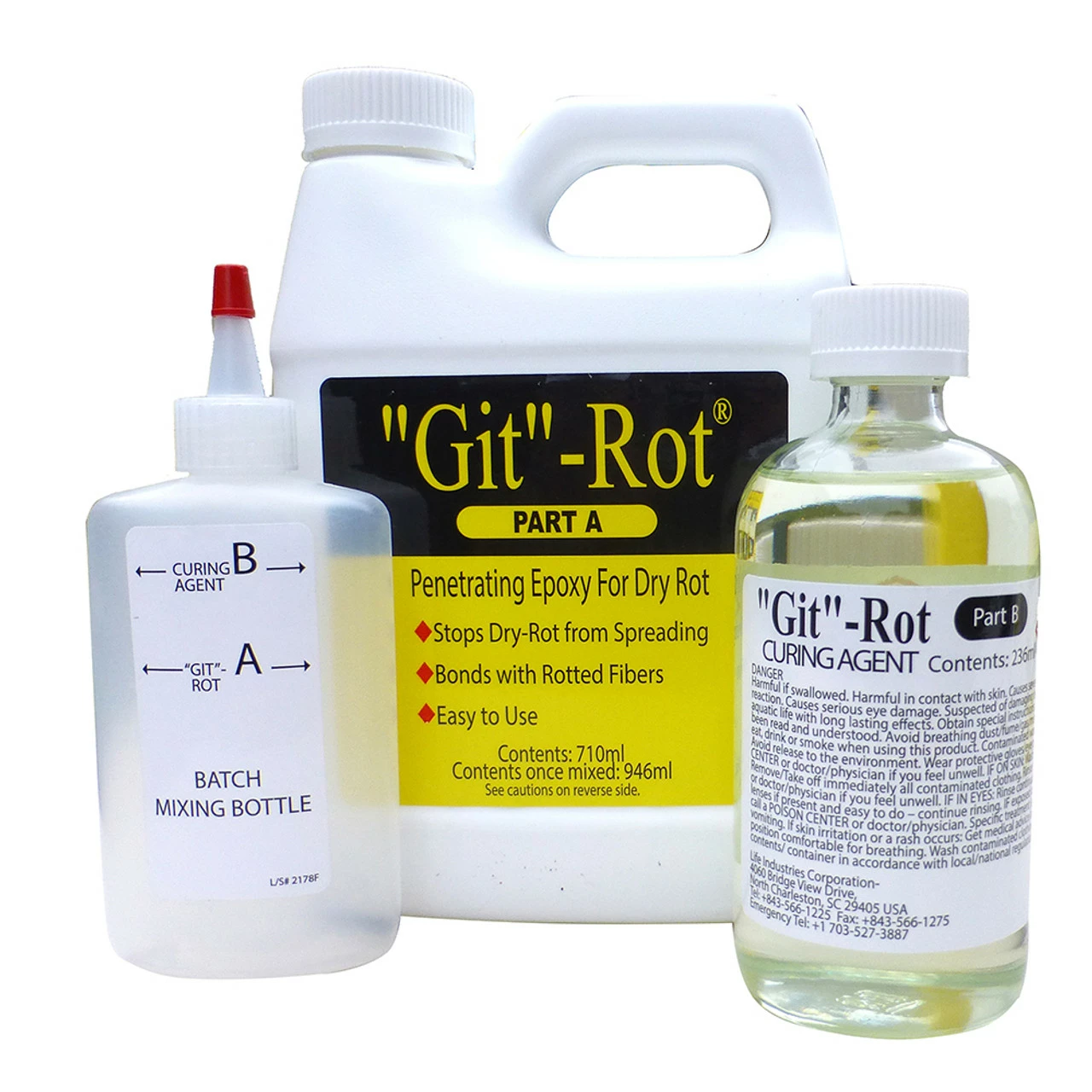 BoatLIFE Git Rot Kit - Quart 1 BoatLIFE Git Rot Kit - Quart
