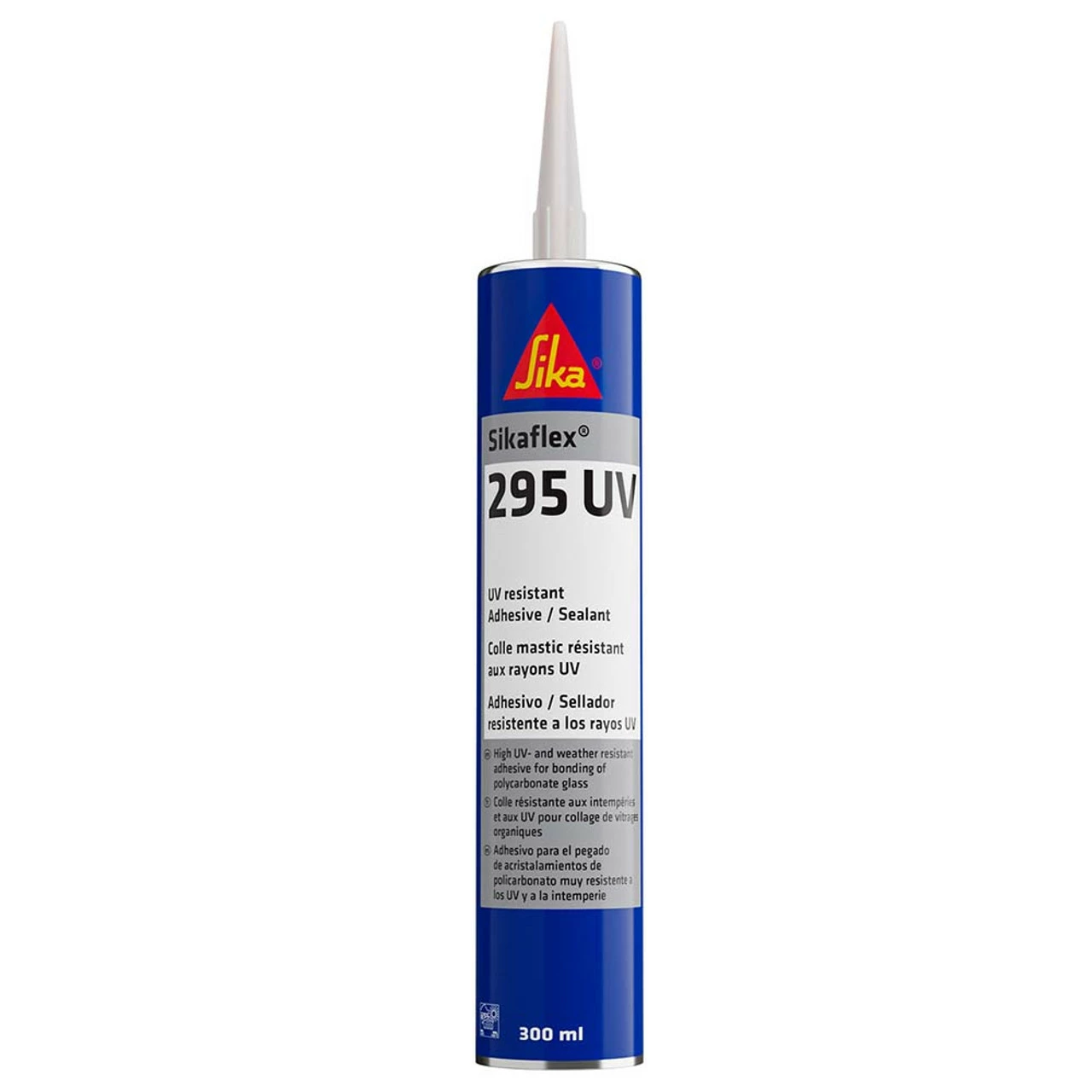 Sika Sikaflex 295 UV - White - 10oz Tube W/Nozzle 1 Sika Sikaflex 295 UV - White - 10oz Tube W/Nozzle