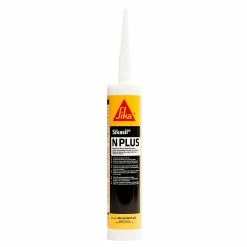 Sika Sikasil-N Plus White 10oz W/Nozzle