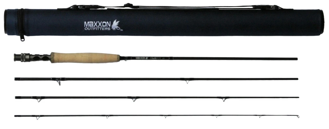Maxxon Double XX Fly Rod - 9' 5WT Half Wells 4Pc 1 Maxxon Double XX Fly Rod - 9' 5WT Half Wells 4Pc