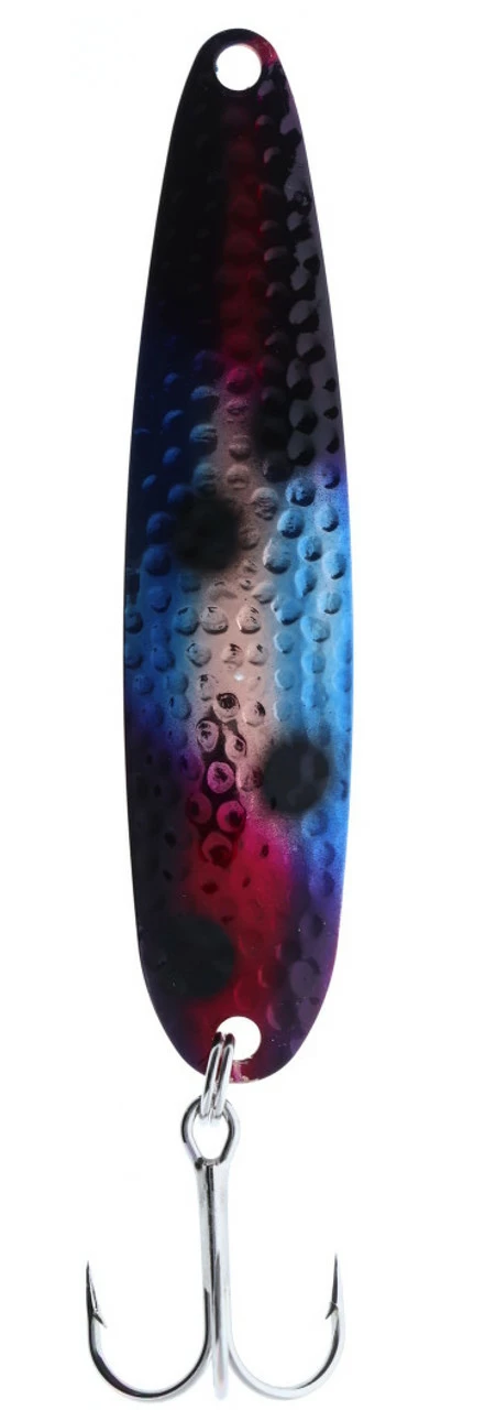 Michigan Stinger Spoons - SCORPION SIZE - XCH157 - Hammered Kevorkian Circus Freak W/ Copper Back 1 Michigan Stinger Spoons - SCORPION SIZE - XCH157 - Hammered Kevorkian Circus Freak W/ Copper Back