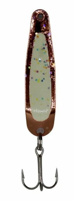 Michigan Stinger Spoons - SCORPION SIZE - XCU332 - Copper Glitter Glo