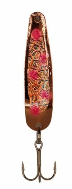 Michigan Stinger Spoons - SCORPION SIZE - XCU369 - UV Cotton Candy