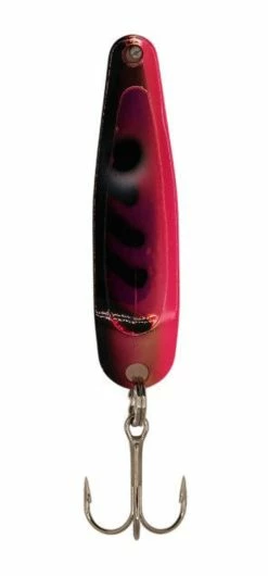 Michigan Stinger Spoons - SCORPION SIZE - XCU456PUV - Copper Smooth - Purple Perch