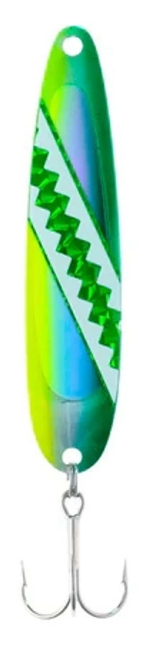 Michigan Stinger Spoons - STANDARD SIZE - S399 - UV Green Dolphin 1 Michigan Stinger Spoons - STANDARD SIZE - S399 - UV Green Dolphin