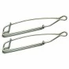 Scotty 1155 Large Nickel / Silver Trolling Snaps - 2 Pack