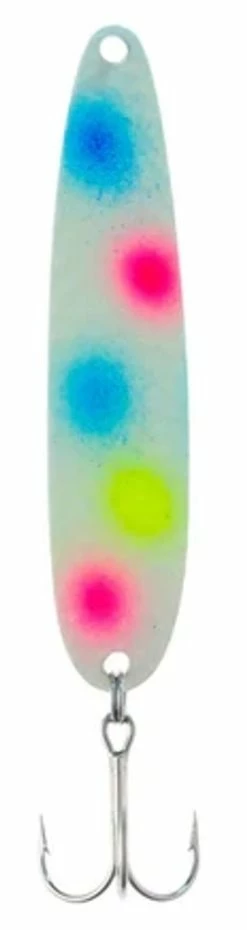 Michigan Stinger Extended Super Glow Standard Spoons - 171 - Wonderbread Super Glow