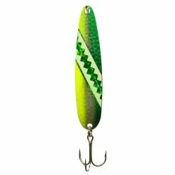 Michigan Stinger Spoons - STINGRAY SIZE - NSH72 - Green Dolphin