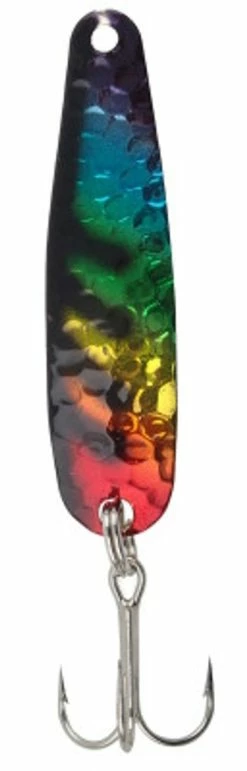 Michigan Stinger Spoons - SCORPION SIZE - XCH247 - Hammered Copper Nascar